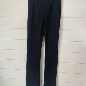 Women’s Black Polyester and Spandex Dress Pants